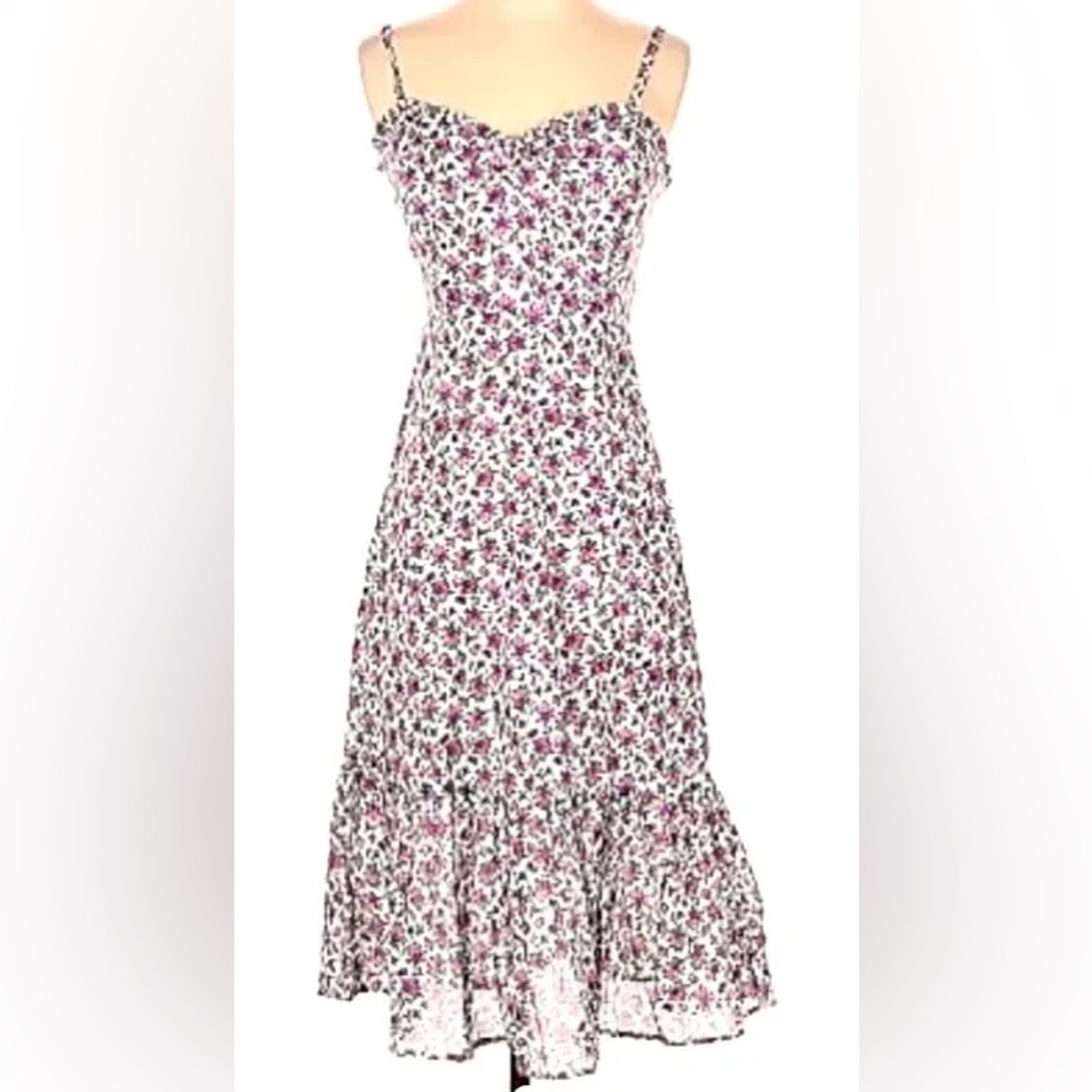 BETSEY JOHNSON Lulu Daisy Midi Dress M